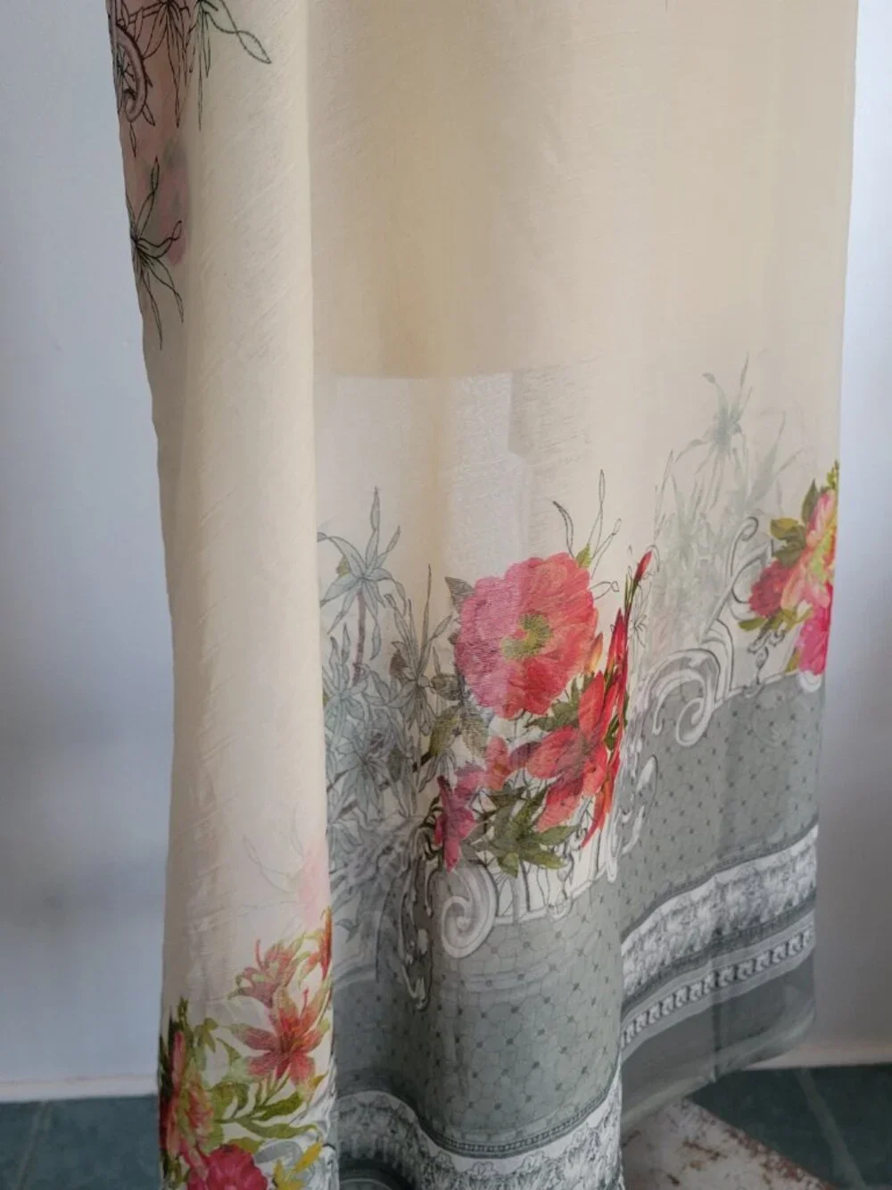Source Unknown lightweight sheer